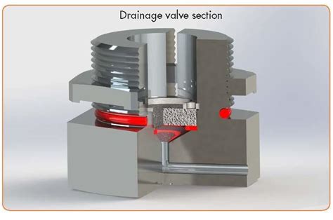 drainage valve for junction box